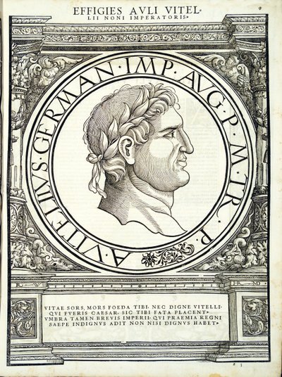 Aulus Vitellius, Illustration aus 